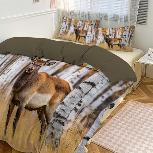 Housse de couette microfibre douce réversible contre la chaleur