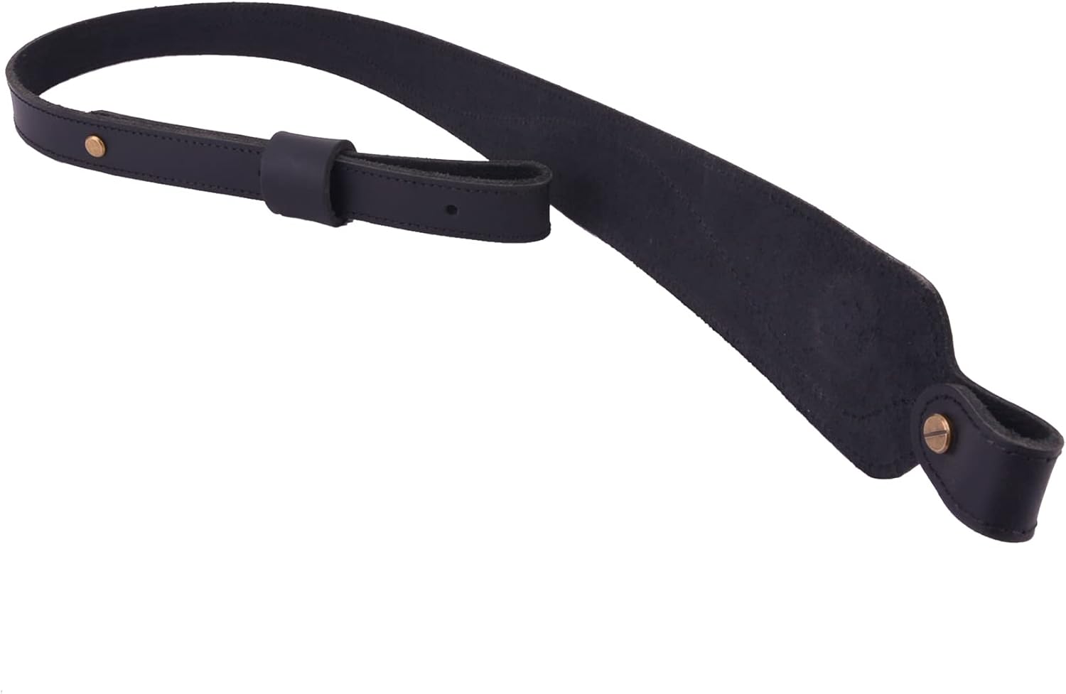 Comfortable Padded Hunting Gun Sling Shoulder Straps Leather Rifle Belt
