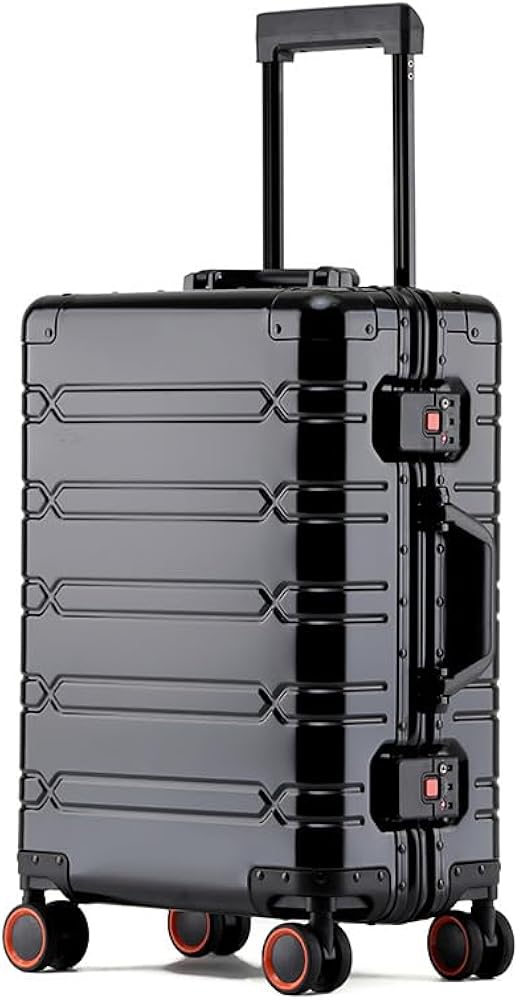 Amazon | Shilanmei スーツケース アルミマグネシウム合金ボディ