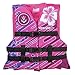Oceans7 US Coast Guard-Approved, Type III – Youth Life Jacket – Personal Flotation Device with Comfortable Flex-Form-Fit Open-Sided Design – Pink/Berry