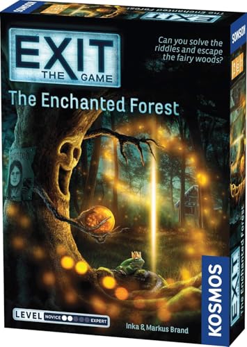 EXIT: The Enchanted Forest juego de mesa escape miniatura 1