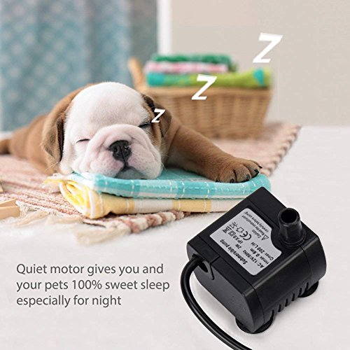 Youthink Cat Water Fountain, 2L Large Capacity Healthy And Hygienic Automatic Ultra Quiet Pet Water Fountain,Cat Water Dispensor With 1 Filter, Keep Pet Healthy, Pet Drinking Fountain For Cat And Dog #TOP7