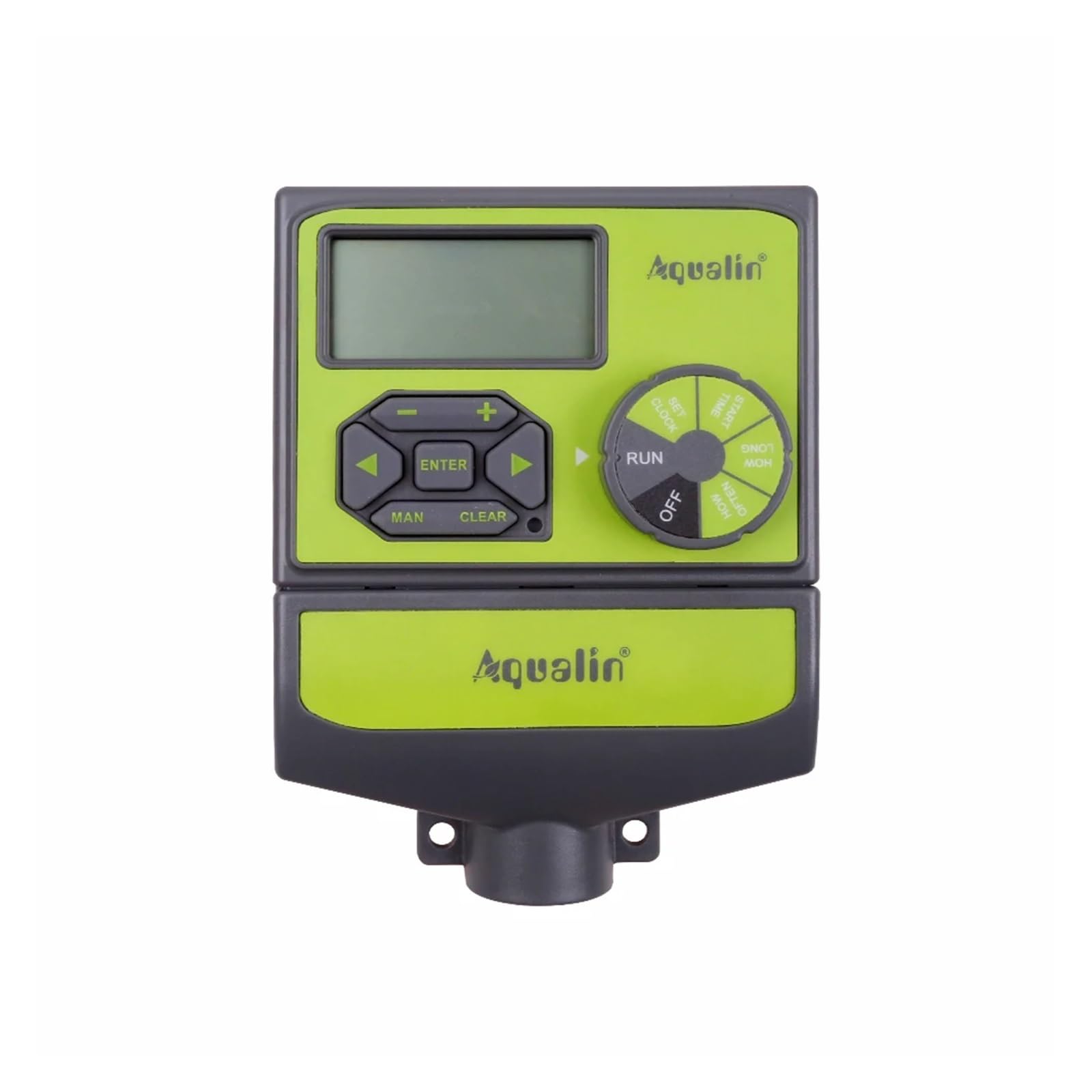 Controlador de riego automático for jardín 8 estaciones con entrada CC 3 V, temporizador agua, sistema utilizado válvula 9-12(1 inch)