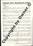  Divertimento ritmico: Moderne Tanzrhythmen zu 4 Stimmen. orchestra, string orchestra or recorder ensemble with percussion; cello/bass or guitar/bassguitar ad libitum.