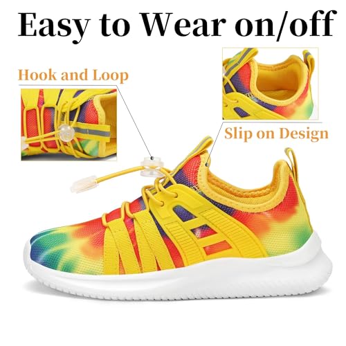 Boys Girls Sneakers Breathable Kids Running Shoes Comfortable Tennis Shoes Lightweight Toddler/Little Kid/Big Kid3