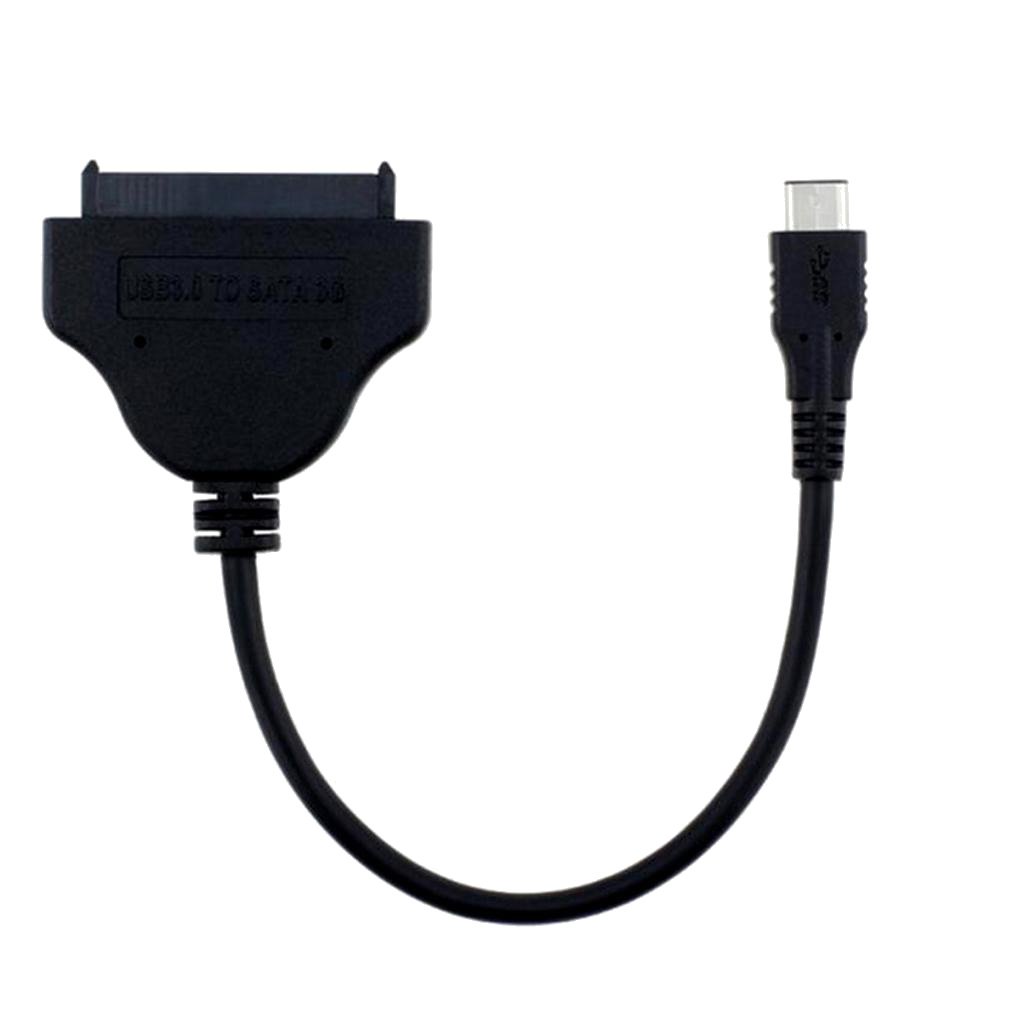 arythe USB 3.0 Type-C to SATA 22Pin Adapter Cable Lead Cord for 2.5'' Harddrive HDD