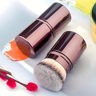Brocha de maquillaje retráctil profesional, 1...