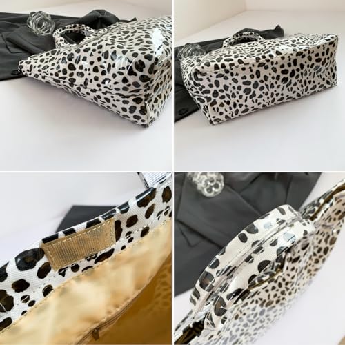 Bolso tote grande para mujer en PVC miniatura 6