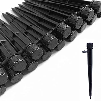 Romanend Drip Irrigation Emitters?60 Packs or Professional Irrigation Drippers for 1/4 inch drip tubing