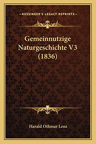 Gemeinnutzige Naturgeschichte V3 (1836) (German Edition)