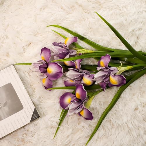 Generic Purple Iris Artificial Flowers thumb #2