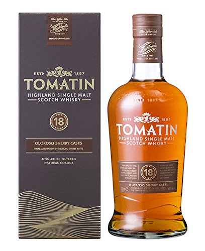 未開栓 TOMATIN トマーティン 18年 ウイスキー 700ml Amazon.co.jp: トマーティン 18年 700ml : 食品・飲料・お酒