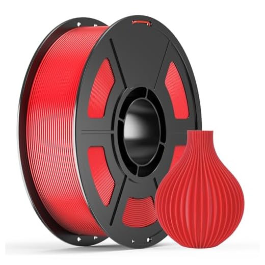 IEMAI High Speed PETG 3D Printer Filament 1.75mm, 600mm/s Fast Printing, 1kg Spool (2.2lbs) Dimensional Accuracy +/- 0.02mm, for Bambu Lab, FDM Printers, Red