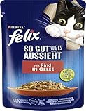 Felix Wet Food for Cats Nestle NIEMCY DE 85G SASZ.SO Gut WOIODOWINA / 24