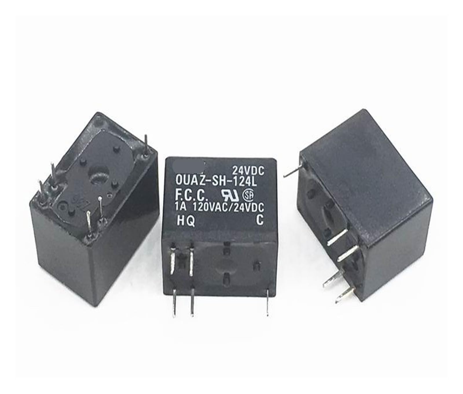 Relais OUAZ-SH-124L 4101-24V NISZA commutateur 5 broches tension 24V
