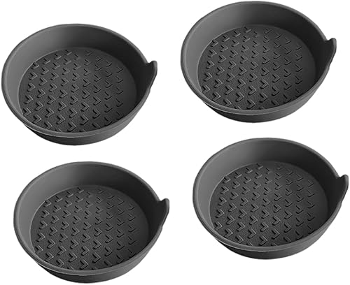 Portavasos para automóvil 4 unidades antideslizantes de 275 pulgadas impermeable universal portavasos para automóvil vehículos SUV negro
