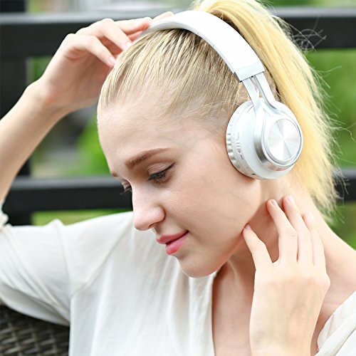 Bluetooth Headphones, Sound Intone BT-06 Swift 4.0 Wireless Stereo Headphones On Ear Headset, With HiFi Build in Microphone and Volume Control, Comes With Audio Cable, Compatible With Most Phones/ PC/ Tv/ iPhone/ Samsung/ Laptop(White) Bluetooth Headphones, Sound Intone BT-06 Swift 4.0 Wireless Stereo Headphones On Ear Headset, With HiFi Build in Microphone and Volume Control, Comes With Audio Cable, Compatible With Most Phones/ PC/ Tv/ iPhone/ Samsung/ Laptop(White)