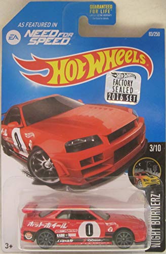 Hot Wheels Nissan Skyline GT-R (R34) 2016 miniatura 1