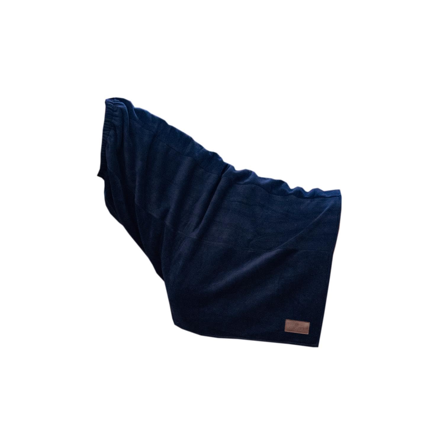 Schwerer Fleece-Decke - Inkl. Halsstück - Marineblau - Full