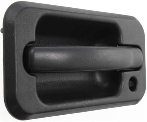 Miniatura 4 de KarParts360 Manija de puerta exterior delantera para Hummer H2, lado del conductor, imprimada 2003-2009, con orificio para llave, embellecedor base
