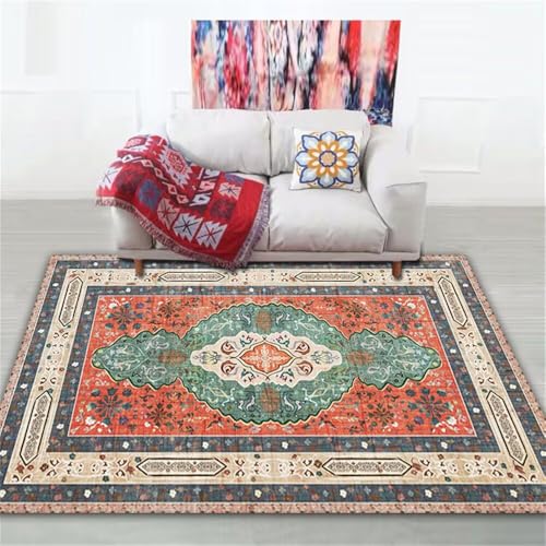 Alfombra de pasillo cocina moqueta lavable infantil rectangular 60x90 cm 2