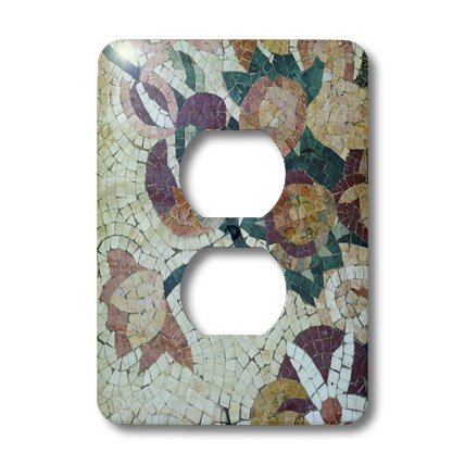 Couverture de prise de courant double emplacement 3dRose lsp_29695_6 pour mur - 3
