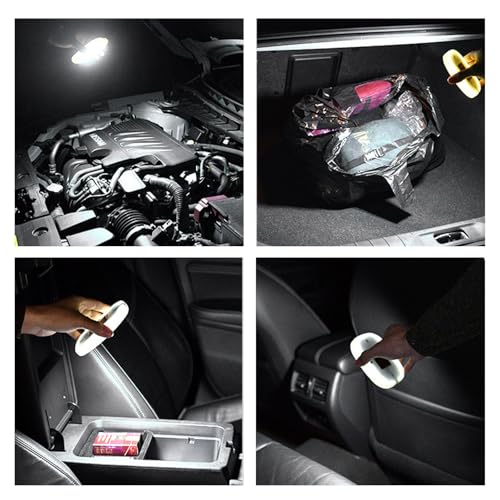 Luz de Cúpula Magnética para Interior de Auto Beige miniatura 6