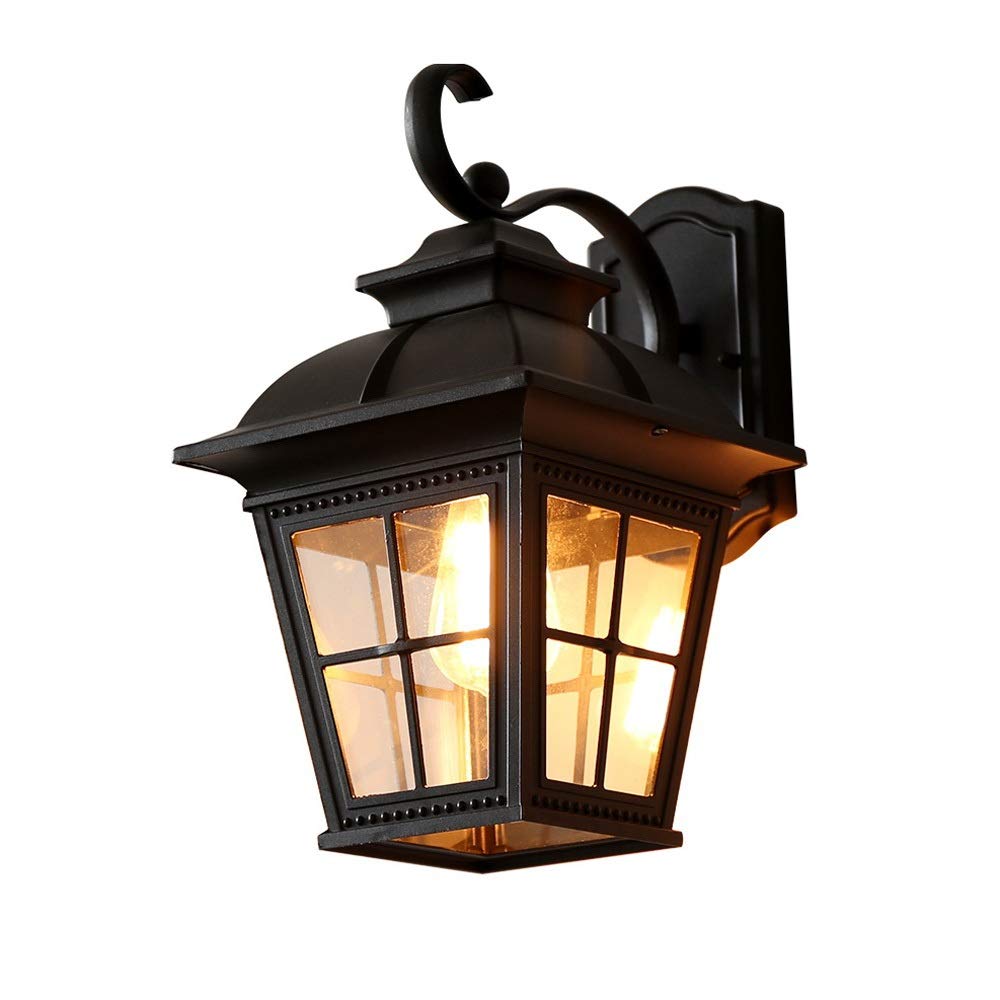 Lumière murale E27 lanterne extérieure étanche IP54 luminaire aluminium de jardin balcon