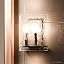 Silver Etch, 10''H Wall Sconce