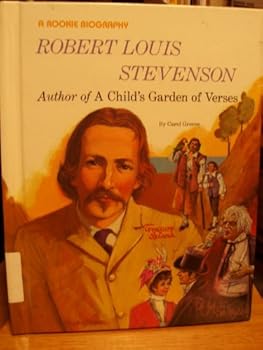 Hardcover Robert Louis Stevenson: Author of a Child's Garden of Verses Book