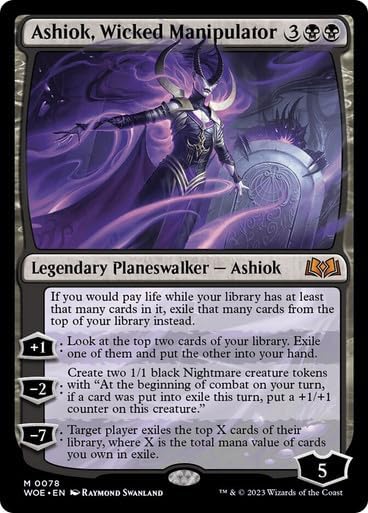 Ashiok, Wicked Manipulator (078) Wilds of Eldraine MTG