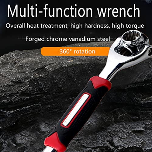 Wincal 52 in 1 Socket Wrench, Multifunction Wrench Tool with 360 Degree Rotating Head - Image 4