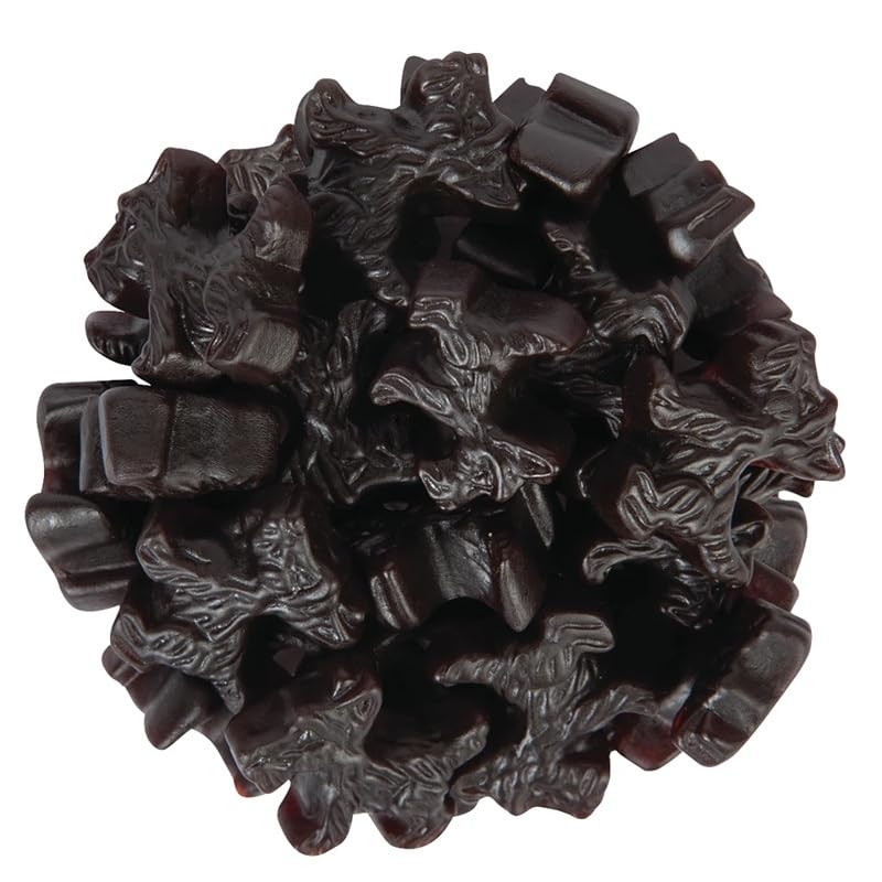 Bayside Candy Scotty Dogs Black Licorice – Classic Chewy Licorice Candy (3LB)