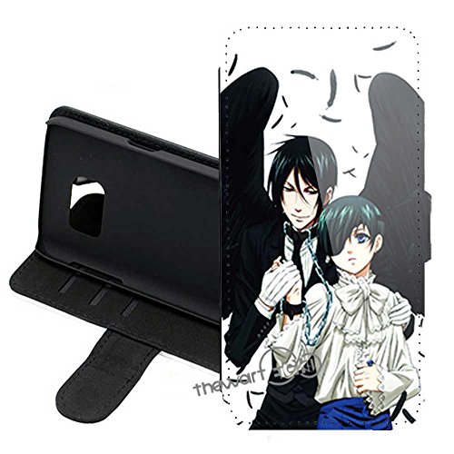 Apple iPhone 7 Plus (5.5 inch) Wallet Case of Black Butler PU Leather Folio Flip Wallet Case Cover w - //coolthings.us