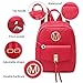 MKP Ladies Small Backpack Purse for Women Fashion Daypacks Purse Shoulder Bag with Charm Tassel