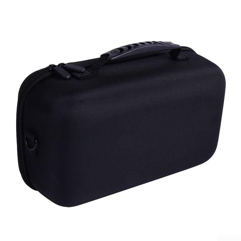 Pokrowiec ochronny do jbl Charge 6 z twardej pianki EVA - etui odporne na wstrząsy z aksamitnym wnętrzem i przegrodą na kable - przenośna torba szara 31 x 18 cm (szary)