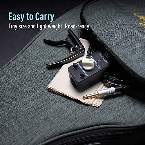 SONICAKE Delay Pédale d'effets guitare Analogique-Style Hybride Numérique Echo Rain