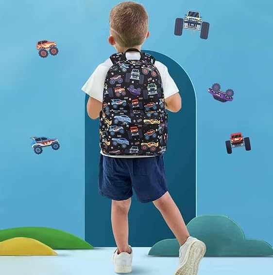 Image of BANQLYN 16-Inch Kids Backpack for Boys & Girls,Preschool Backpack for Kids Girls Small Backpack Purse Kindergarten School Book bags for Toddler Travel,Perfect for School Backpack