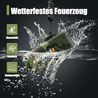 LcFun Feuerzeug Elektrisch, 360° Flexible Hals Lichtbogen Feuerzeug, USB C Feuerzeuge Wiederaufladbar, Plasma Feuerzeuge mit LED-Batterie-Anzeige & Taschenlampe für Camping, Kerze – Ansicht 5