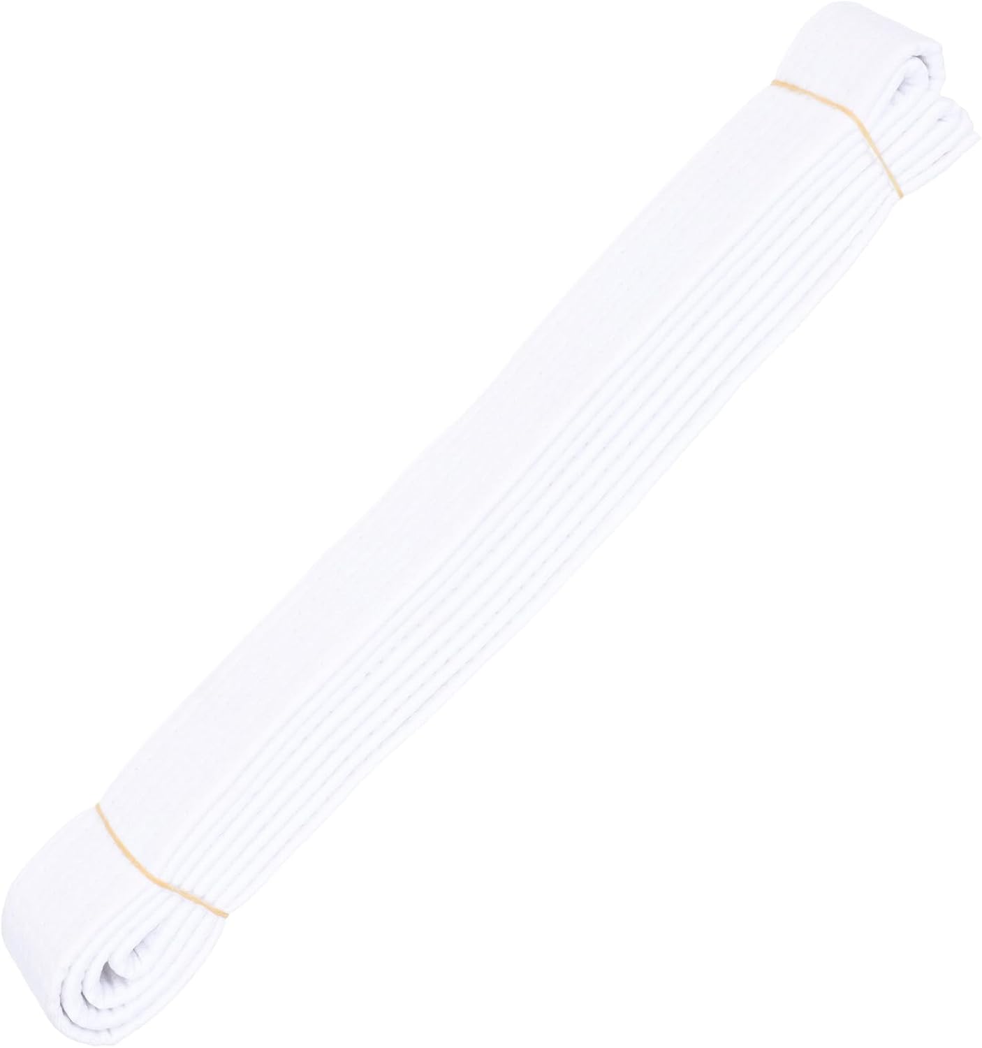 Karate Belt Taekwondo Waistband White 280cm Stretchy Martial Arts Training Belt for Men