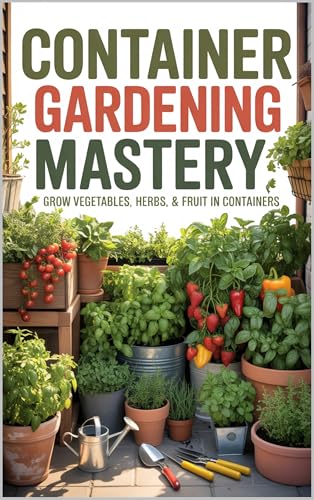 Container Gardening Mastery: Grow Vegetables, Herbs, and Fruit in Pots, Buckets, and Raised Containers (Urban Gardening & Micro Farming Book 2)