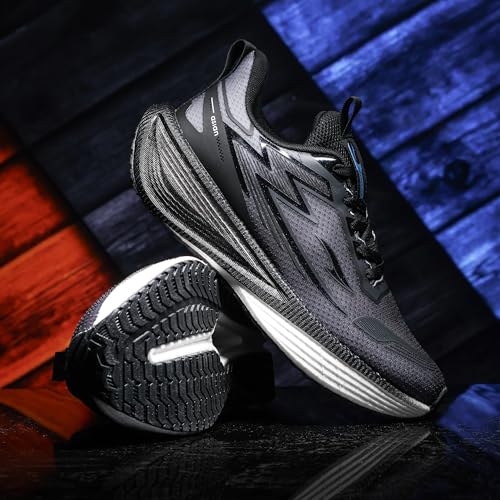 Image of ASIAN Hypercushion Carbon-07 Men's Running Shoes for Sports & Training with Energy-Return Midsole | Bounce Cushioning, Breathable Knit & High-Grip Outsole