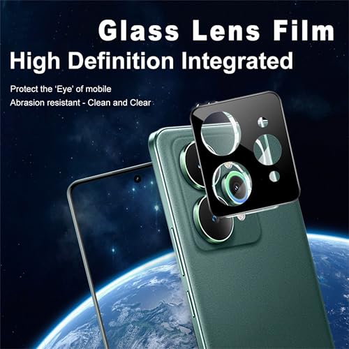 Image of FabeKee Camera Lens Protector Compatible With Realme 15 Pro 5G 9H Tempered Glass, Anti-Scratch, HD Clear, Easy Installation, Ultra-Thin Camera Lens Protection