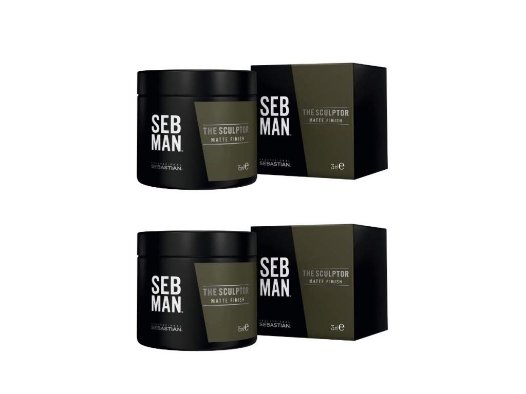Seb Man The Sculptor Matt Clay Duo Pack 2 x 75 ml (150 ml)