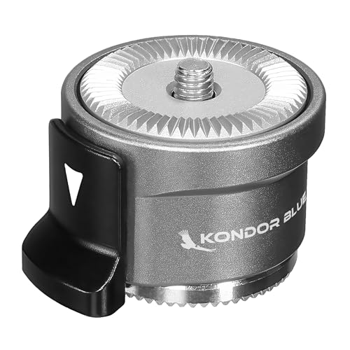 Módulo de roseta KONDOR BLUE Pro Pivot de 30 posiciones con roseta gris espacial anti-holgura