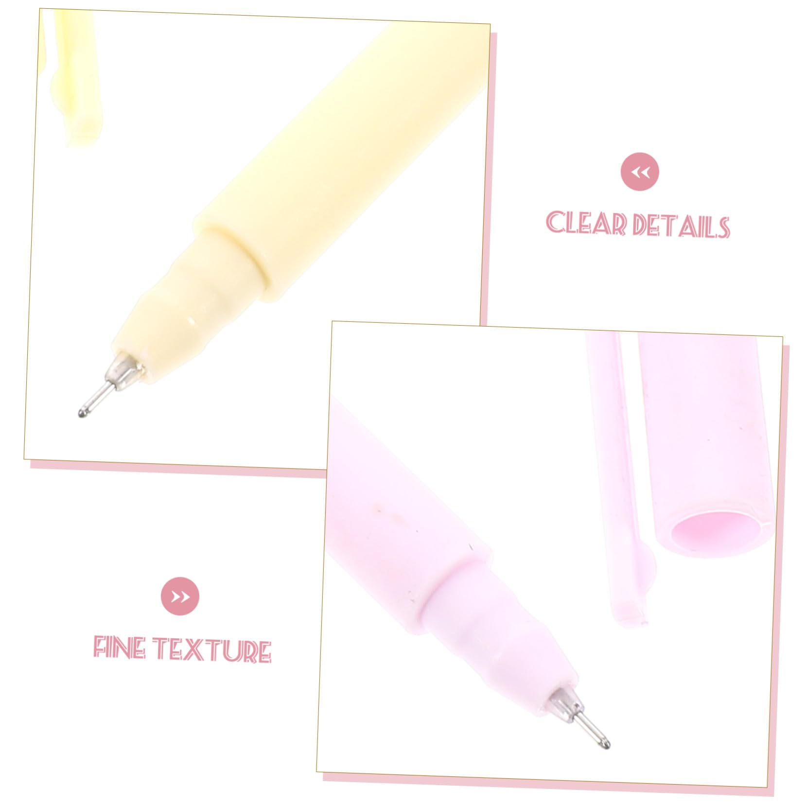 Lot De 80 Stylos Couleur Bonbon Pour Étudiants Stylos À Encre Gel Fournitures Scolaires Adorables En Couleur Aléatoire