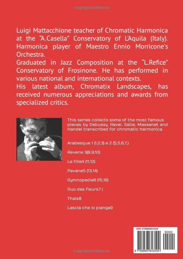 Musical transcriptions for chromatic harmonica pour jouer vos morceaux au pupitre