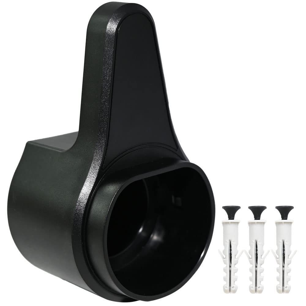 Wallbox kabel do ładowania uchwyt typ 2 mały | uchwyt ścienny do samochodu elektrycznego z wtyczką IEC 62196-2 | uchwyt typu 2 | uchwyt ABS typ 2 EV uchwyt ścienny