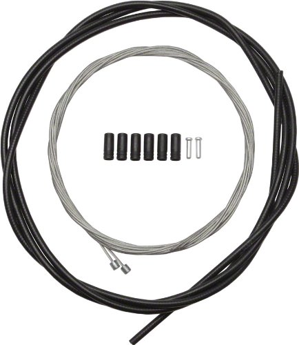 SHIMANO Road Shift Cable Set Galv Steel Black House