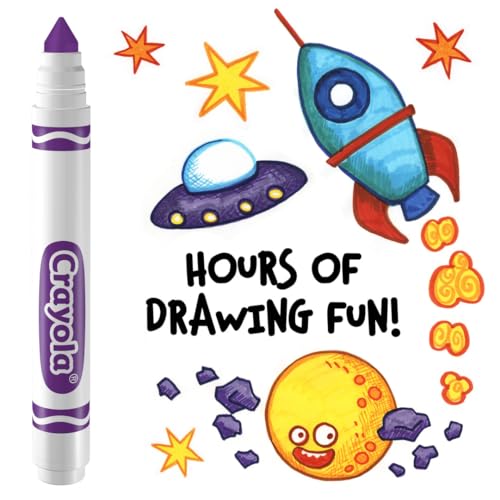 image for Crayola Washable Markers - Violet Purple (12ct), Kids Broad Line Marke
